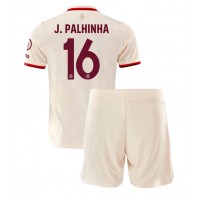 Maglia Calcio Bayern Munich Joao Palhinha #16 Terza Divisa Bambino 2024-25 Manica Corta (+ pantaloncini)